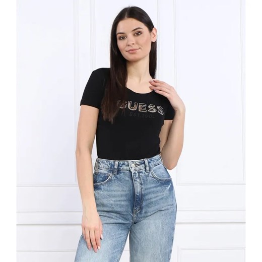 GUESS T-shirt | Regular Fit ze sklepu Gomez Fashion Store w kategorii Bluzki damskie - zdjęcie 184353050