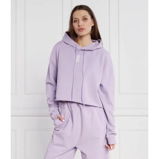 HUGO Bluza Dephana | Regular Fit ze sklepu Gomez Fashion Store w kategorii Bluzy damskie - zdjęcie 184353054