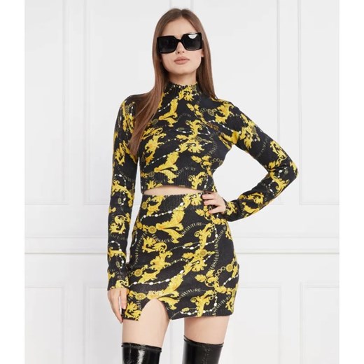 Versace Jeans Couture Sweter | Regular Fit ze sklepu Gomez Fashion Store w kategorii Swetry damskie - zdjęcie 184353080