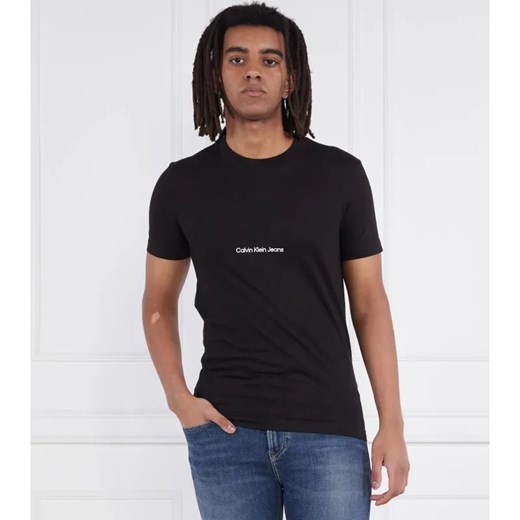 Calvin Klein Jeans T-shirt INSTITUTIONAL | Regular Fit ze sklepu Gomez Fashion Store w kategorii T-shirty męskie - zdjęcie 184353160
