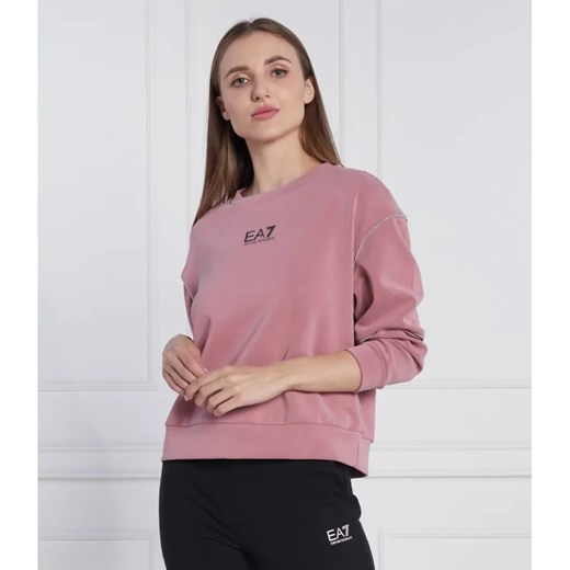 EA7 Bluza | Regular Fit ze sklepu Gomez Fashion Store w kategorii Bluzy damskie - zdjęcie 184353170