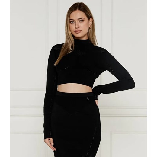 Patrizia Pepe Bluzka | Cropped Fit ze sklepu Gomez Fashion Store w kategorii Bluzki damskie - zdjęcie 184353191