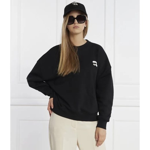 Karl Lagerfeld Bluza ikonik 2.0 | Oversize fit ze sklepu Gomez Fashion Store w kategorii Bluzy damskie - zdjęcie 184353223