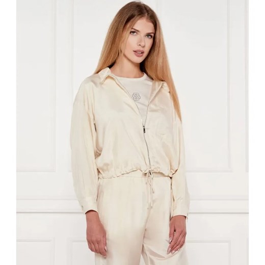 Marella SPORT Jedwabna bluza PRESIDE | Regular Fit ze sklepu Gomez Fashion Store w kategorii Bluzy damskie - zdjęcie 184353243