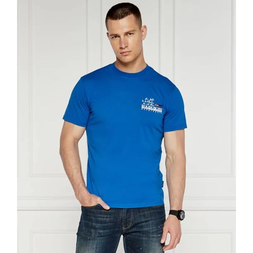 Napapijri T-shirt | Regular Fit ze sklepu Gomez Fashion Store w kategorii T-shirty męskie - zdjęcie 184353244