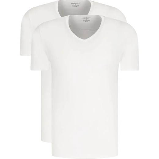 Emporio Armani T-shirt 2-pack | Regular Fit ze sklepu Gomez Fashion Store w kategorii T-shirty męskie - zdjęcie 184353304