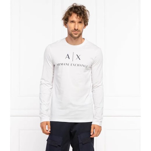 Armani Exchange Longsleeve | Slim Fit ze sklepu Gomez Fashion Store w kategorii T-shirty męskie - zdjęcie 184353354