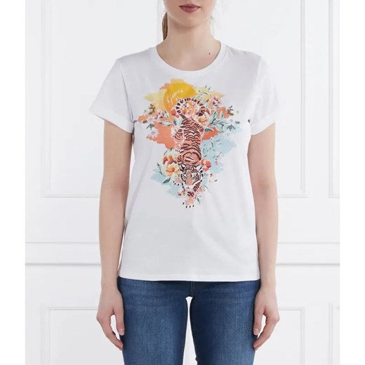 GUESS T-shirt | Regular Fit ze sklepu Gomez Fashion Store w kategorii Bluzki damskie - zdjęcie 184353482