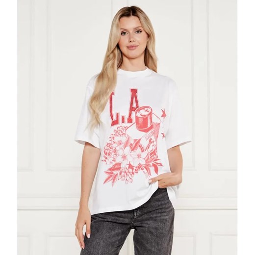 GUESS T-shirt | Regular Fit ze sklepu Gomez Fashion Store w kategorii Bluzki damskie - zdjęcie 184353490