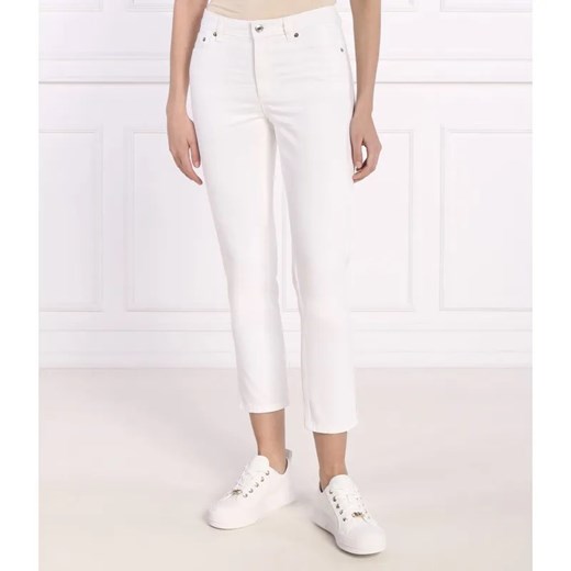 Michael Kors Jeansy SIDE SLIT JEANS | Slim Fit | mid waist ze sklepu Gomez Fashion Store w kategorii Jeansy damskie - zdjęcie 184353493