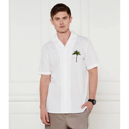 HUGO Koszula Ellino | Straight fit ze sklepu Gomez Fashion Store w kategorii Koszule męskie - zdjęcie 184353500
