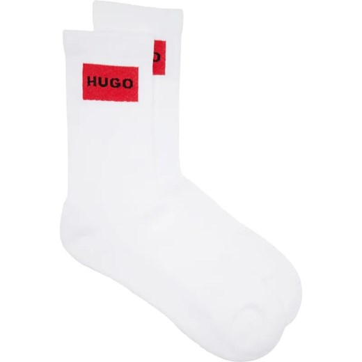 Hugo Bodywear Skarpety 2-pack QS RIB LABEL CC ze sklepu Gomez Fashion Store w kategorii Skarpetki męskie - zdjęcie 184353504