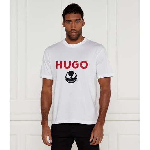 HUGO T-shirt Disney Tim Burton''''''''s The Nightmare Before Christmas X Hugo Dightmare_NBC | Regular Fit ze sklepu Gomez Fashion Store w kategorii T-shirty męskie - zdjęcie 184353510