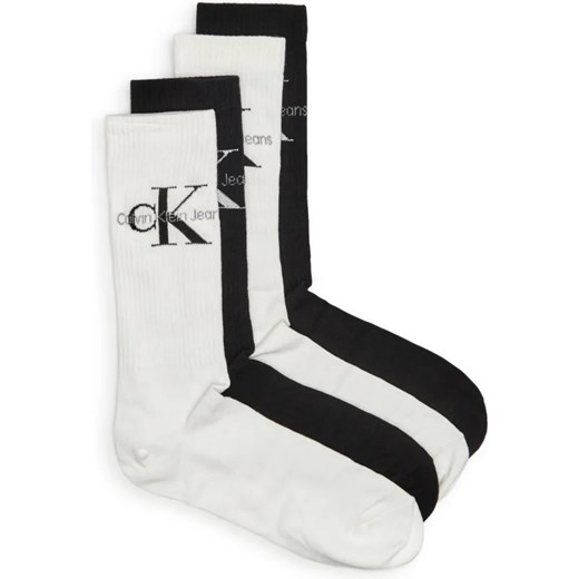 Calvin Klein Jeans Skarpety 4-pack GIFTBOX MONOGRAM ze sklepu Gomez Fashion Store w kategorii Skarpetki męskie - zdjęcie 184353520
