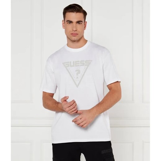 GUESS ACTIVE T-shirt AZHA | Regular Fit ze sklepu Gomez Fashion Store w kategorii T-shirty męskie - zdjęcie 184353530