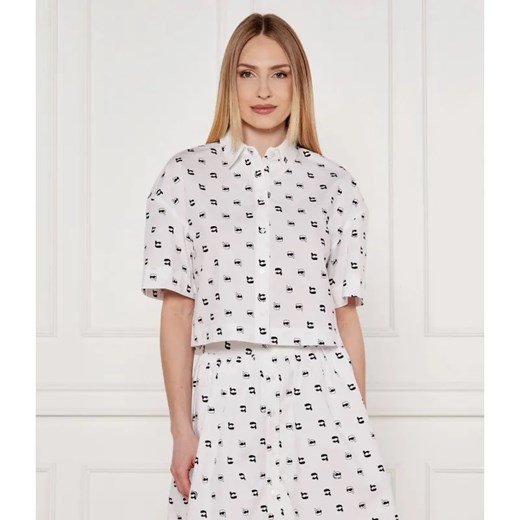 Karl Lagerfeld Koszula | Relaxed fit ze sklepu Gomez Fashion Store w kategorii Koszule damskie - zdjęcie 184353531