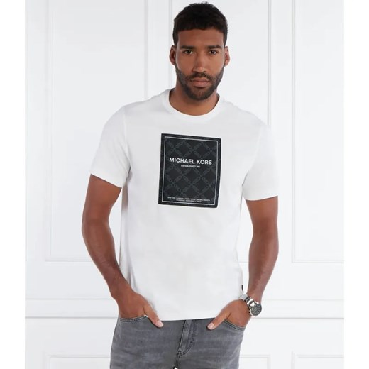 Michael Kors T-shirt EMPIRE FLAGSHIP | Regular Fit ze sklepu Gomez Fashion Store w kategorii T-shirty męskie - zdjęcie 184353602