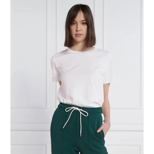 Calvin Klein T-shirt | Regular Fit ze sklepu Gomez Fashion Store w kategorii Bluzki damskie - zdjęcie 184353623