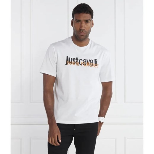 Just Cavalli T-shirt | Regular Fit ze sklepu Gomez Fashion Store w kategorii T-shirty męskie - zdjęcie 184353632