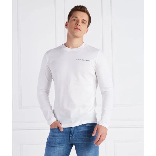 Calvin Klein Jeans Longsleeve | Regular Fit ze sklepu Gomez Fashion Store w kategorii T-shirty męskie - zdjęcie 184353650