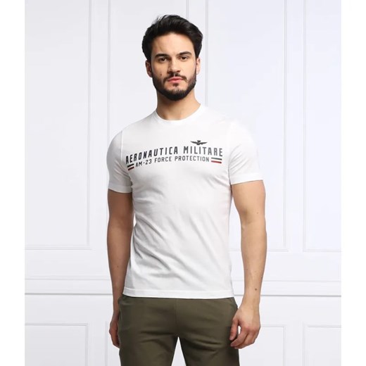 Aeronautica Militare T-shirt | Regular Fit ze sklepu Gomez Fashion Store w kategorii T-shirty męskie - zdjęcie 184353651
