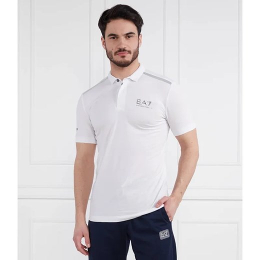 EA7 Polo | Regular Fit ze sklepu Gomez Fashion Store w kategorii T-shirty męskie - zdjęcie 184353674