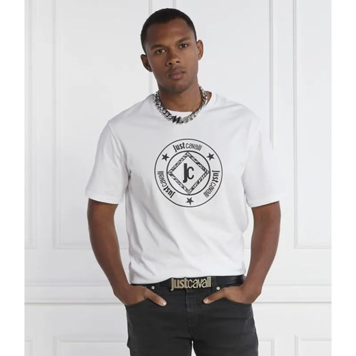Just Cavalli T-shirt | Regular Fit ze sklepu Gomez Fashion Store w kategorii T-shirty męskie - zdjęcie 184353740
