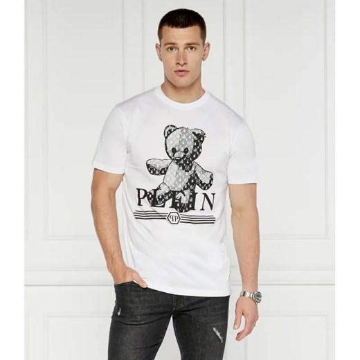 Philipp Plein T-shirt Tattoo | Regular Fit ze sklepu Gomez Fashion Store w kategorii T-shirty męskie - zdjęcie 184353743