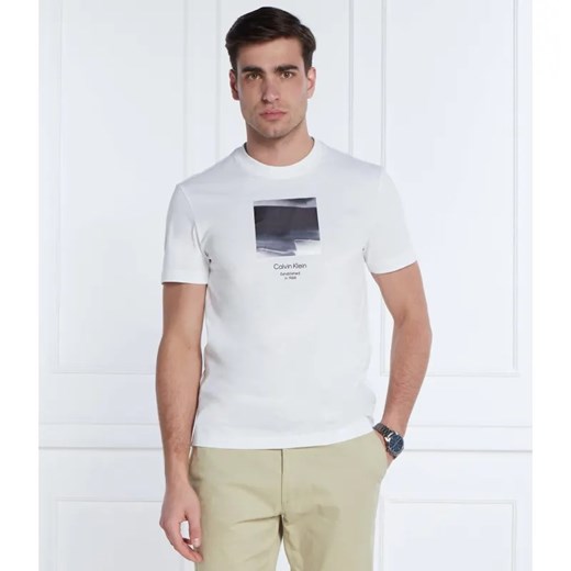 Calvin Klein T-shirt | Regular Fit ze sklepu Gomez Fashion Store w kategorii T-shirty męskie - zdjęcie 184353751
