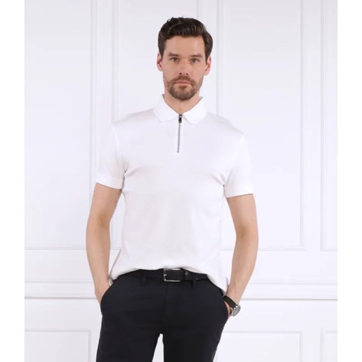 Tommy Hilfiger Polo DC INTERLOCK ZIP | Slim Fit ze sklepu Gomez Fashion Store w kategorii T-shirty męskie - zdjęcie 184353814