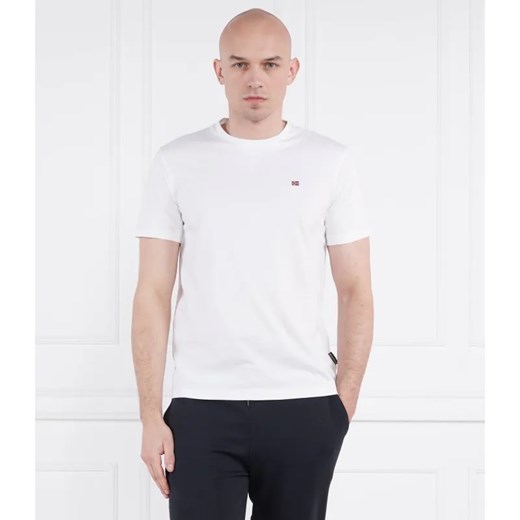 Napapijri T-shirt SALIS | Regular Fit ze sklepu Gomez Fashion Store w kategorii T-shirty męskie - zdjęcie 184353822