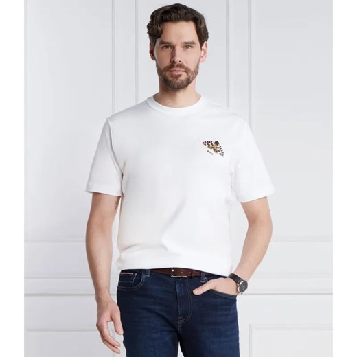 BOSS ORANGE T-shirt TeeButterflyBoss | Regular Fit ze sklepu Gomez Fashion Store w kategorii T-shirty męskie - zdjęcie 184353824