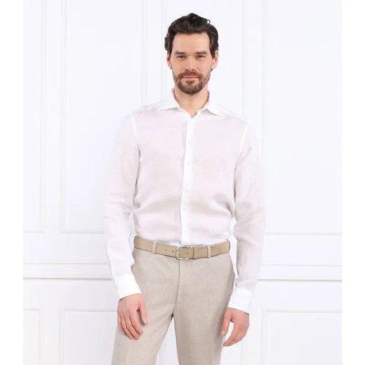 Stenströms Lniana koszula | Slim Fit ze sklepu Gomez Fashion Store w kategorii Koszule męskie - zdjęcie 184353853