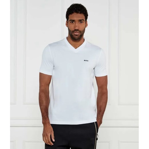 BOSS GREEN T-shirt Tee V | Regular Fit | stretch ze sklepu Gomez Fashion Store w kategorii T-shirty męskie - zdjęcie 184353891