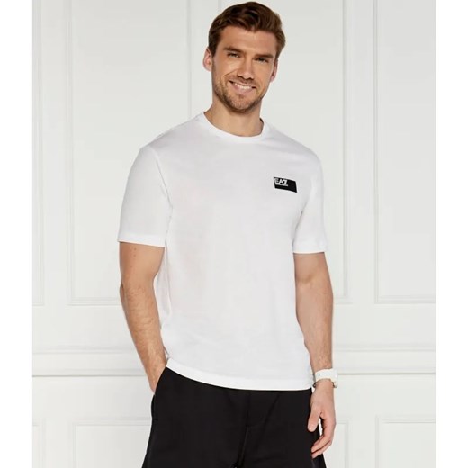 EA7 T-shirt | Regular Fit ze sklepu Gomez Fashion Store w kategorii T-shirty męskie - zdjęcie 184353921
