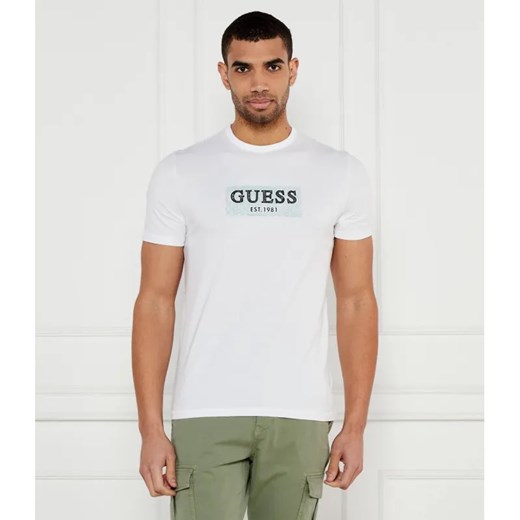 GUESS T-shirt | Slim Fit ze sklepu Gomez Fashion Store w kategorii T-shirty męskie - zdjęcie 184353924