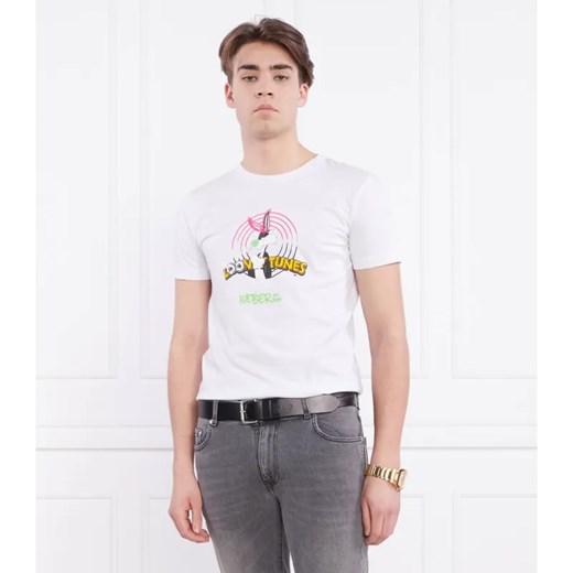 Iceberg T-shirt | Regular Fit ze sklepu Gomez Fashion Store w kategorii T-shirty męskie - zdjęcie 184353930