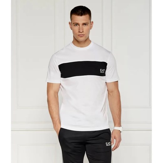 EA7 T-shirt | Regular Fit ze sklepu Gomez Fashion Store w kategorii T-shirty męskie - zdjęcie 184353970