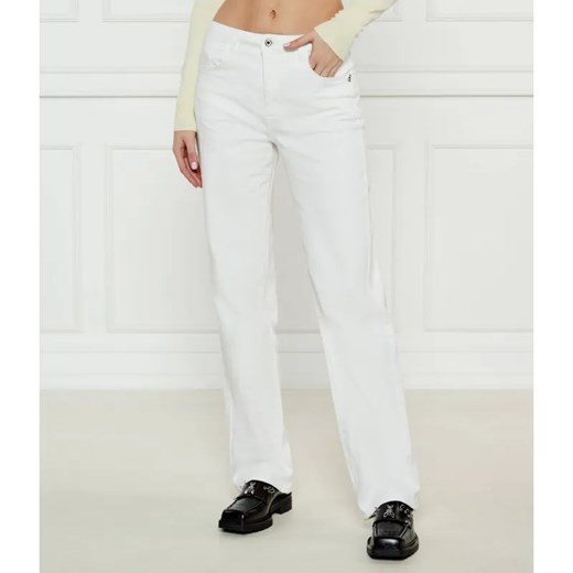 Patrizia Pepe Jeansy | Straight fit | high waist ze sklepu Gomez Fashion Store w kategorii Jeansy damskie - zdjęcie 184354001