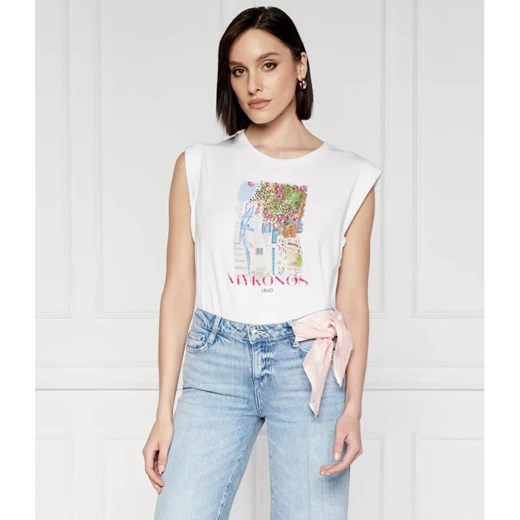 Liu Jo T-shirt | Casual fit ze sklepu Gomez Fashion Store w kategorii Bluzki damskie - zdjęcie 184354010