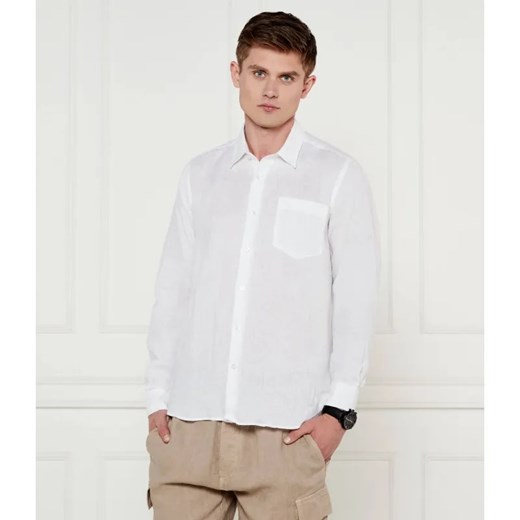 Vilebrequin Lniana koszula CAROUBIS | Regular Fit ze sklepu Gomez Fashion Store w kategorii Koszule męskie - zdjęcie 184354014