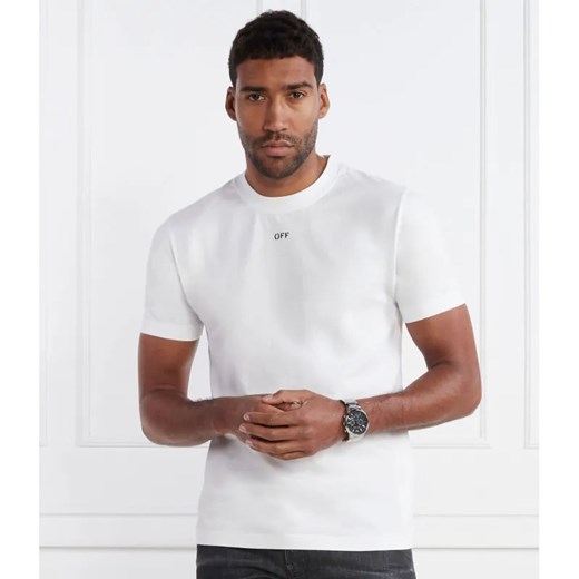 OFF-WHITE T-shirt | Regular Fit ze sklepu Gomez Fashion Store w kategorii T-shirty męskie - zdjęcie 184354024