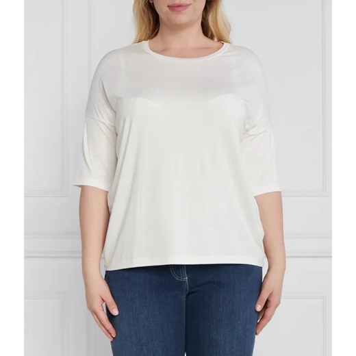 Persona by Marina Rinaldi T-shirt plus size | Oversize fit Persona By Marina Rinaldi 46/48 wyprzedaż Gomez Fashion Store