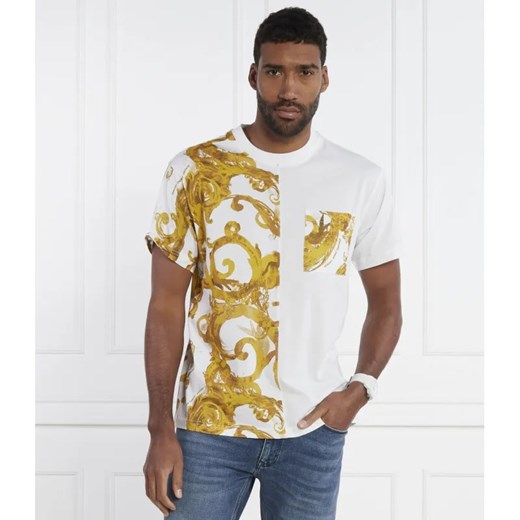 Versace Jeans Couture T-shirt MAGLIETTA | Regular Fit ze sklepu Gomez Fashion Store w kategorii T-shirty męskie - zdjęcie 184354100