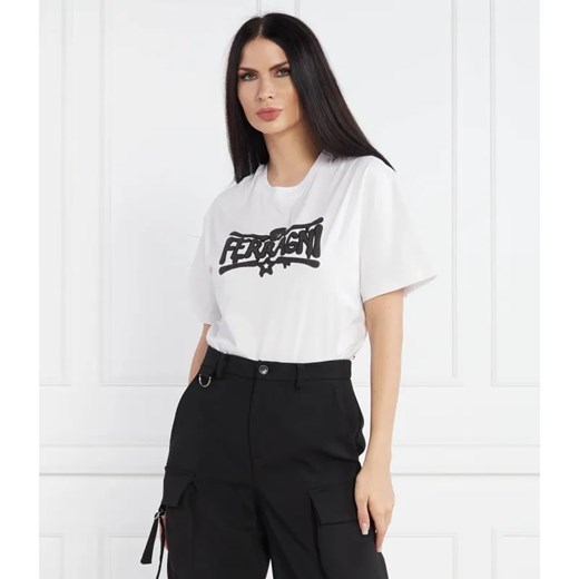 Chiara Ferragni T-shirt | Regular Fit ze sklepu Gomez Fashion Store w kategorii Bluzki damskie - zdjęcie 184354121