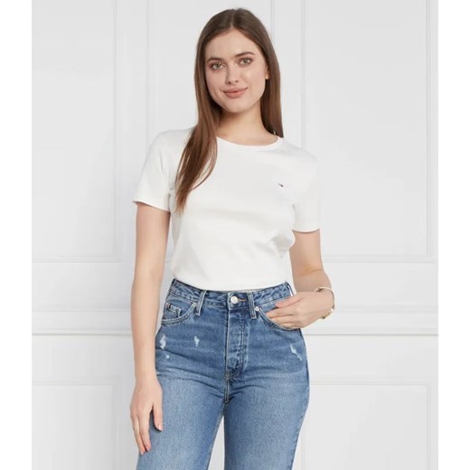 Tommy Hilfiger T-shirt | Slim Fit ze sklepu Gomez Fashion Store w kategorii Bluzki damskie - zdjęcie 184354142