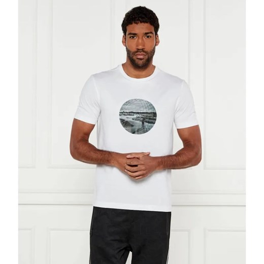 BOSS GREEN T-shirt Graphic Heritage | Regular Fit | stretch ze sklepu Gomez Fashion Store w kategorii T-shirty męskie - zdjęcie 184354143