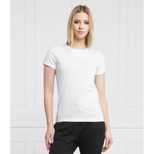 HUGO T-shirt The Plain | Slim Fit ze sklepu Gomez Fashion Store w kategorii Bluzki damskie - zdjęcie 184354144