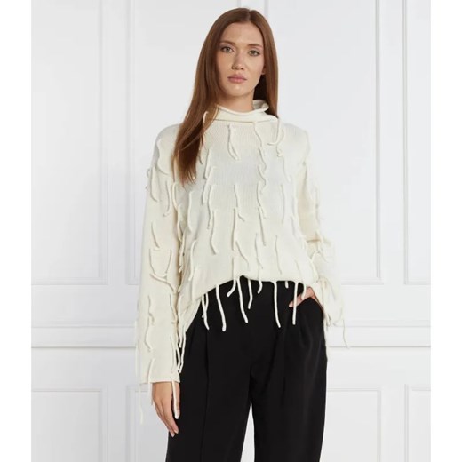 Liviana Conti Wełniany golf | Regular Fit ze sklepu Gomez Fashion Store w kategorii Swetry damskie - zdjęcie 184354152