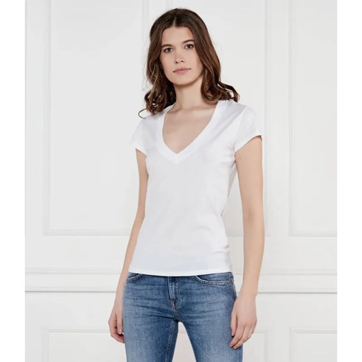 DONDUP - made in Italy T-shirt | Regular Fit ze sklepu Gomez Fashion Store w kategorii Bluzki damskie - zdjęcie 184354161